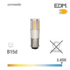   LED Izzók EDM E 6 W B15D 700 lm Ø 1,7 x 5,7 cm (6400 K) MOST 9544 HELYETT 5357 Ft-ért!