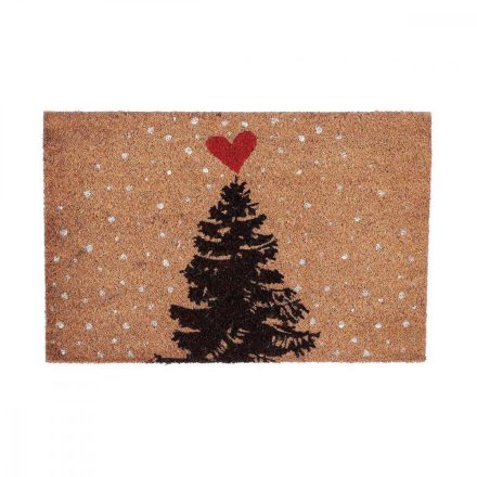 Lábtörlő House of Seasons Christmas tree Piros (60 x 40 cm) MOST 14463 HELYETT 8656 Ft-ért!