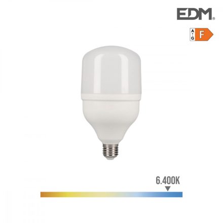 LED Izzók EDM F 20 W E27 1700 Lm Ø 8 x 16,5 cm (6400 K) MOST 12375 HELYETT 7408 Ft-ért!