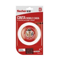   Kétoldalas szalag Fischer 3 m x 19 mm Fehér MOST 12267 HELYETT 7342 Ft-ért!