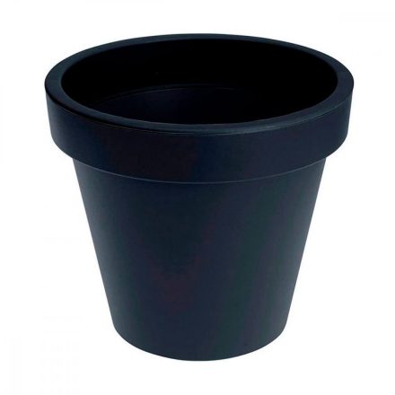 Virágcserép Plastiken Antracit polipropilén Ø 25 cm MOST 5368 HELYETT 2811 Ft-ért!