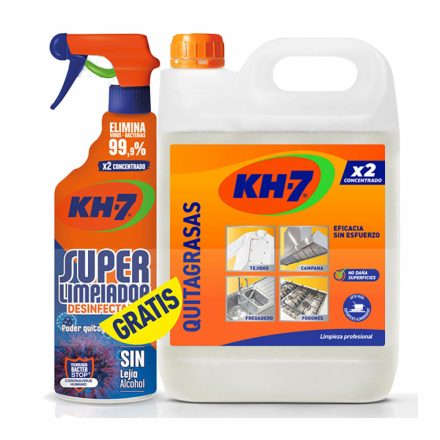 Zsírtalanító KH7 Pack Szórófejes Flakon Kancsó 5 L 750 ml MOST 25485 HELYETT 17164 Ft-ért!