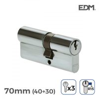   Henger EDM r15 Európai Hosszú bütyök Ezüst színű nikkel (70 mm) MOST 11609 HELYETT 6515 Ft-ért!