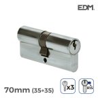   Henger EDM r15 Európai Hosszú bütyök Ezüst színű nikkel (70 mm) MOST 11609 HELYETT 6515 Ft-ért!
