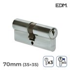   Henger EDM r13 Európai Rövid Cam Ezüst színű nikkel (70 mm) MOST 11609 HELYETT 6515 Ft-ért!