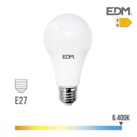 LED Izzók EDM E 24 W E27 2700 lm Ø 7 x 13,6 cm (6400 K) MOST 10488 HELYETT 6275 Ft-ért!