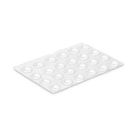   Ütköző Inofix 8 x 2,2 mm Ütésvédő 25 egység Átlátszó PVC MOST 4432 HELYETT 2654 Ft-ért!