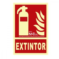   Jel Normaluz Extintor PVC (21 x 30 cm) MOST 10310 HELYETT 5787 Ft-ért!