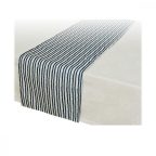   Asztali Futó Terítő Decoris Tengerészkék Kék/Fehér Textil (32 x 150 cm) MOST 7765 HELYETT 4646 Ft-ért!