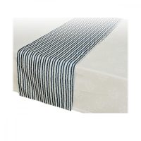   Asztali Futó Terítő Decoris Tengerészkék Kék/Fehér Textil (32 x 150 cm) MOST 7765 HELYETT 4646 Ft-ért!