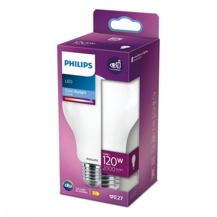 LED Izzók Philips D 120 W 13 W E27 2000 Lm 7 x 12 cm (6500 K) MOST 11269 HELYETT 6746 Ft-ért!