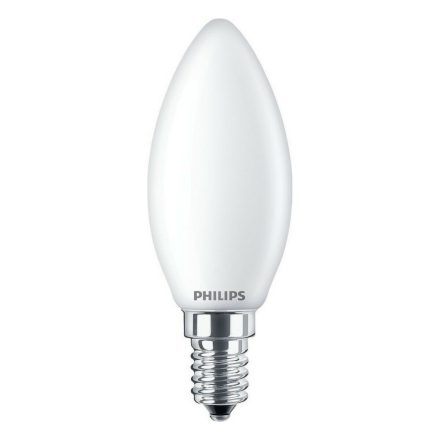 LED Izzók Philips Gyertya Fehér F 40 W 4,3 W E14 470 lm 3,5 x 9,7 cm (4000 K) MOST 5646 HELYETT 3167 Ft-ért!