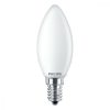 LED Izzók Philips Gyertya Fehér F 40 W 4,3 W E14 470 lm 3,5 x 9,7 cm (6500 K) MOST 5576 HELYETT 3133 Ft-ért!