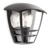 Falikaros lmpa Philips 15387/30/16 Fekete Alumínium 60 W E27 MOST 27194 HELYETT 18313 Ft-ért!