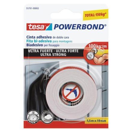 Ragasztószalag TESA Powerbond Ultra Strong (19 mm x 1,5 m) MOST 12831 HELYETT 7681 Ft-ért!