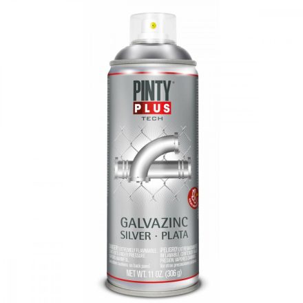 Spray festék Pintyplus Tech Galvazinc Ezüst színű MOST 8608 HELYETT 4828 Ft-ért!