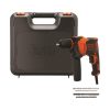Fúrókészlet és tartozékok Black & Decker BEH710K-QS 230 V 710 W MOST 43846 HELYETT 33368 Ft-ért!