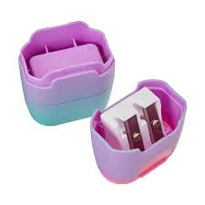 Radír és hegyező készlet Milan Compact sunset 