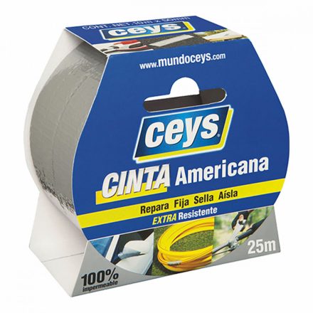 Amerikai szalag Ceys Ezüst színű (25 m x 50 mm) MOST 12994 HELYETT 7780 Ft-ért!