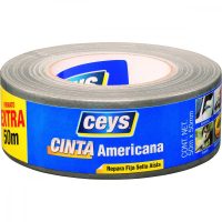   Amerikai szalag Ceys Ezüst színű (50 m x 50 mm) MOST 14463 HELYETT 8656 Ft-ért!