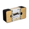 Zsebkendőtartó doboz 5five 25 x 13 x 8.7 cm Fekete Bambusz MOST 10565 HELYETT 6325 Ft-ért!