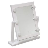   Érintős Asztali Tükör LED-del 5five Hollywood Fehér 37 x 9 x 40,5 cm MOST 34998 HELYETT 24415 Ft-ért!