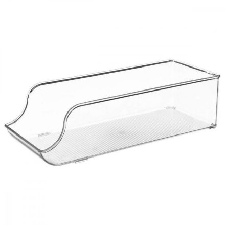 Hűtőszekrény szervező 5five Simply Smart Átlátszó 34 x 12 cm 9,5 x 34 x 12 cm MOST 8384 HELYETT 4704 Ft-ért!