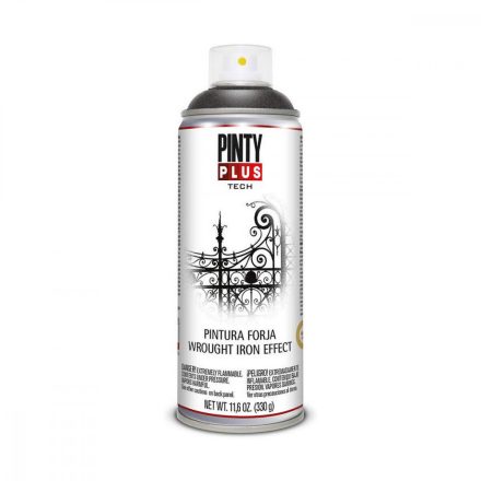 Spray festék Pintyplus Tech FJ104 Kovácsolt vas 400 ml Fekete MOST 12986 HELYETT 7772 Ft-ért!