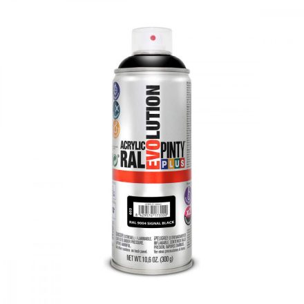 Spray festék Pintyplus Evolution RAL 9004 400 ml Signal Black MOST 7897 HELYETT 3754 Ft-ért!