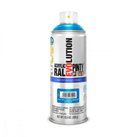 Spray festék Pintyplus Evolution RAL 5015 Vízbázis Sky Blue 400 ml MOST 11052 HELYETT 6201 Ft-ért!