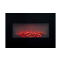   Fali dekoratív kandalló Classic Fire Memphis Fekete 1800 W MOST 145830 HELYETT 123230 Ft-ért!