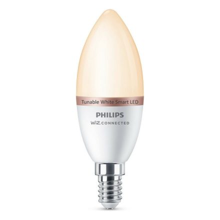 LED Izzók Philips Wiz Fehér F 40 W 4,9 W E14 470 lm (2700-6500 K) MOST 15801 HELYETT 10641 Ft-ért!