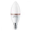 LED Izzók Philips Wiz Full Colors F 40 W 4,9 W E14 470 lm (2200-6500 K) MOST 19026 HELYETT 12815 Ft-ért!