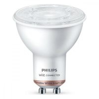   Dikroikus LED Izzó Philips Wiz Fehér F 4,7 W GU10 345 Lm (2700 K) (2700-6500 K) MOST 15252 HELYETT 10268 Ft-ért!