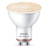 Dikroikus LED Izzó Philips Wiz Fehér F 4,7 W GU10 345 Lm (2700 K) (2700-6500 K) MOST 15252 HELYETT 10268 Ft-ért!