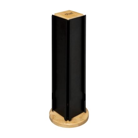 Állvány 24 kávékapszulához Secret de Gourmet Noir Kitchen Fekete Fém Bambusz (11,5 x 11,5 x 35 cm) MOST 17789 HELYETT 11980 Ft-ért!
