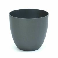   Virágcserép Plastiken TES Antracit polipropilén (Ø 38 cm) MOST 11393 HELYETT 6821 Ft-ért!