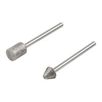  Abrasive grinding wheels Wolfcraft 5989000 Kúpos Hengeres Ø 8 mm (2 Darabok) MOST 8531 HELYETT 4787 Ft-ért!