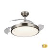 Mennyezeti Ventilátor Lámpával Philips Atlas 35 W 28 W 4500 Lm nikkel (2700 K) MOST 171307 HELYETT 144759 Ft-ért!