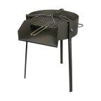   Faszenes Grill Lábakkal Imex el Zorro Fekete (Ø50 x 75 cm) MOST 75626 HELYETT 58205 Ft-ért!