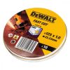 Vágólemez Dewalt Fast Cut dt3507-qz 10 egység 115 x 1 x 22,23 mm MOST 11524 HELYETT 6895 Ft-ért!