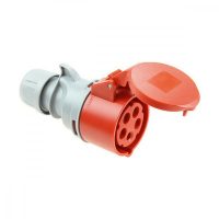   Plug-in base Solera 903154a CETAC Fedéllel Piros IP44 32 A 400 V Levegő MOST 15314 HELYETT 9169 Ft-ért!