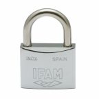   Kulccsal záródó lakat IFAM INOX 60 Rozsdamentes acél normál (6 cm) MOST 22584 HELYETT 15213 Ft-ért!