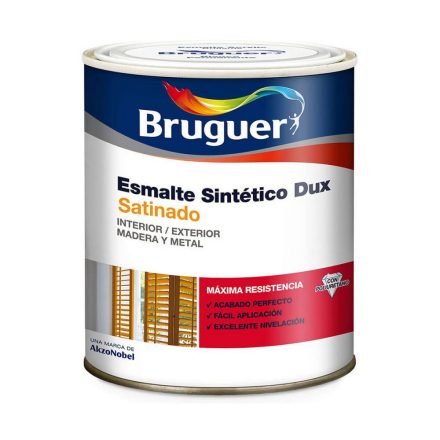 szintetikus zománc Bruguer Dux Fekete Szaténezett 750 ml MOST 17789 HELYETT 11980 Ft-ért!