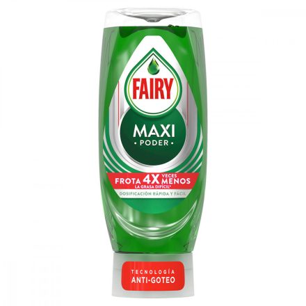 Kézi mosogatógél Fairy MAXI PODER 440 ml MOST 8887 HELYETT 4985 Ft-ért!