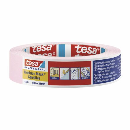 Ragasztószalag TESA Precision mask sensitive Rózsaszín (50 m x 25 mm) MOST 11369 HELYETT 6383 Ft-ért!