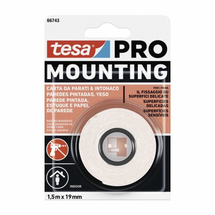 Ragasztószalag TESA Mounting Pro Kétoldalú 19 mm x 5 m MOST 11779 HELYETT 7052 Ft-ért!