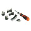 Bit set with screwdriver Black & Decker BDHT0-62130 29 Darabok MOST 13141 HELYETT 7863 Ft-ért!