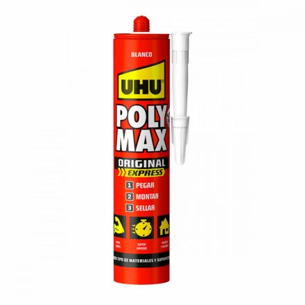 Tömítőanyag / ragasztó UHU 6310630 Poly Max Express Fehér 425 g MOST 10975 HELYETT 6565 Ft-ért!
