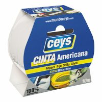   Amerikai szalag Ceys Fehér (10 m x 50 mm) MOST 8036 HELYETT 4506 Ft-ért!